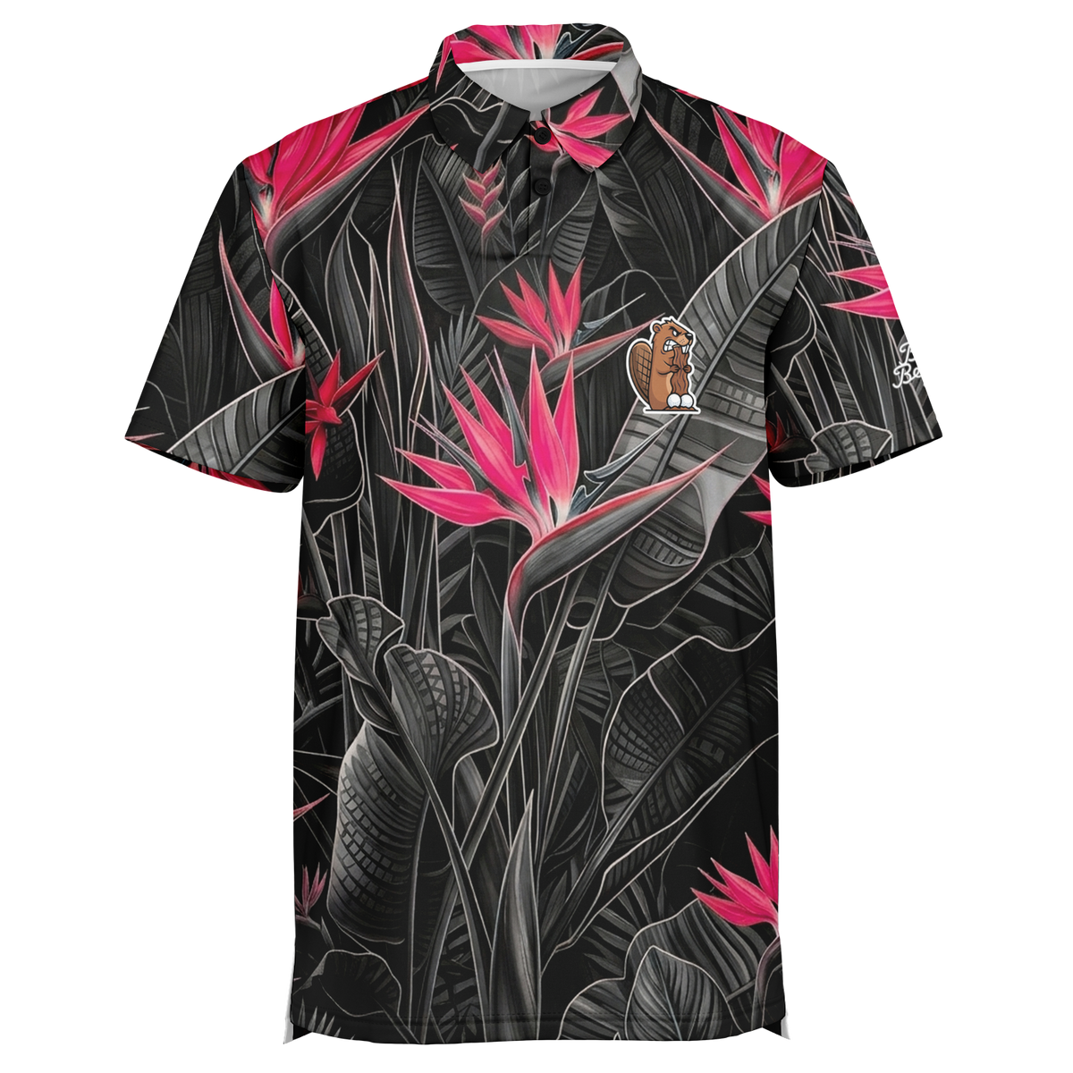 Birdies & Paradise Polo Shirt