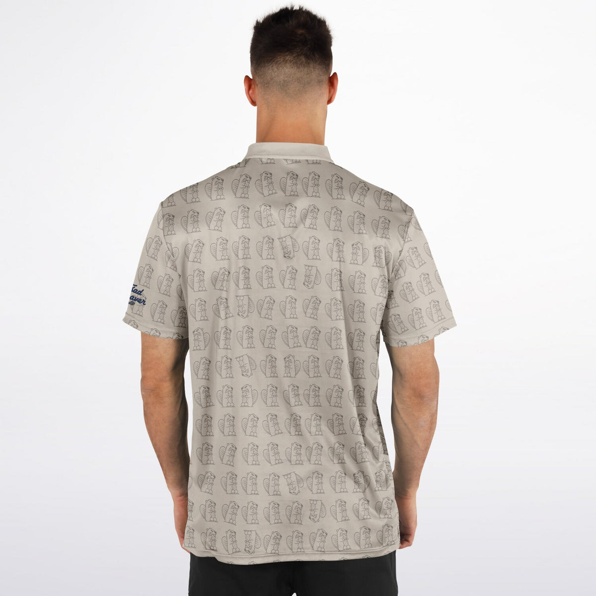 Pattern Play Blade Collar Polo Shirt