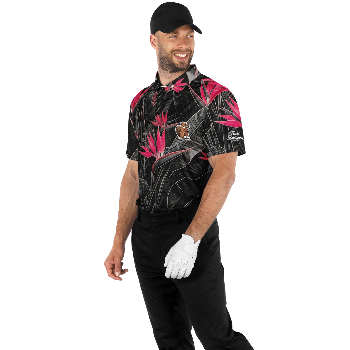 Birdies & Paradise Polo Shirt