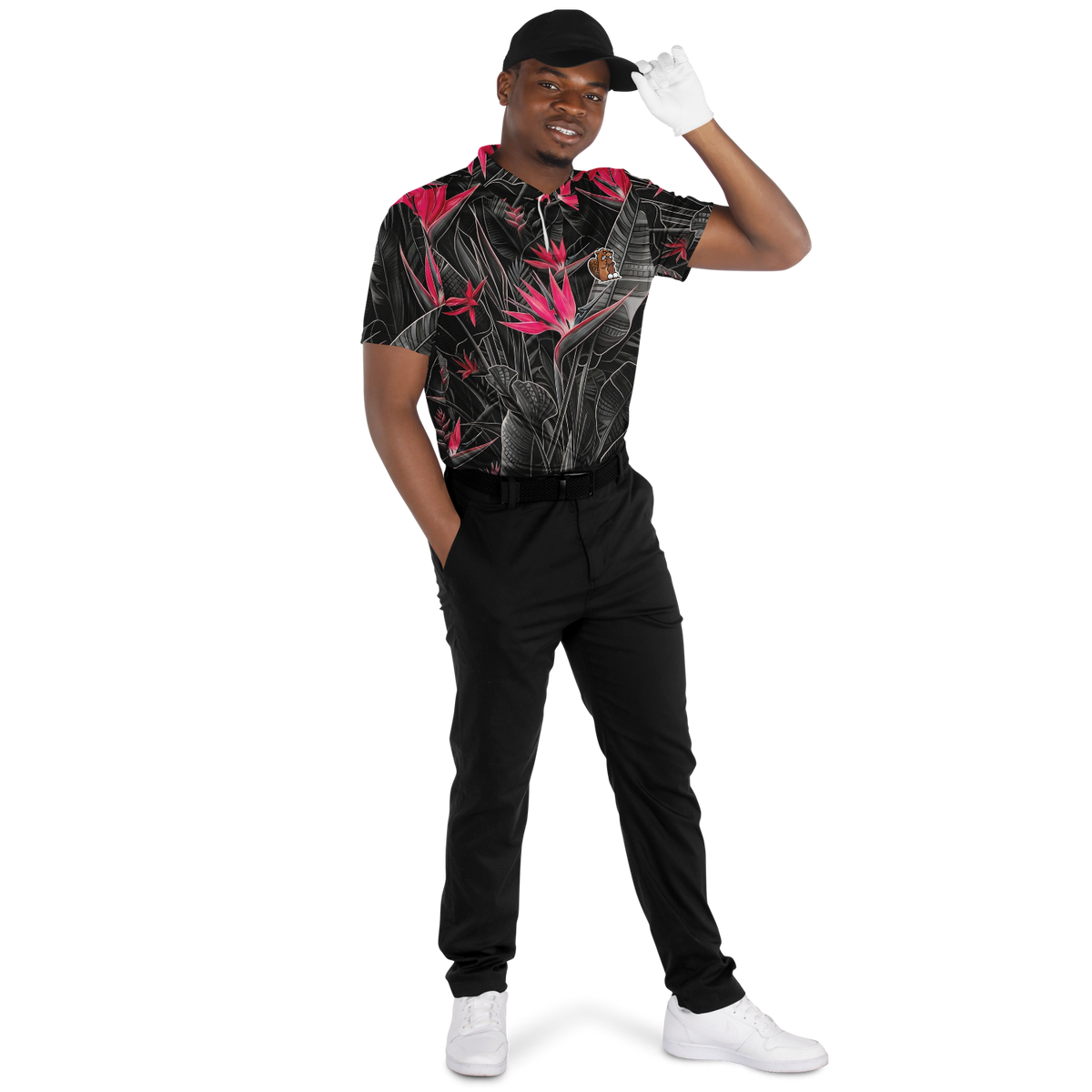 Birdies & Paradise Polo Shirt